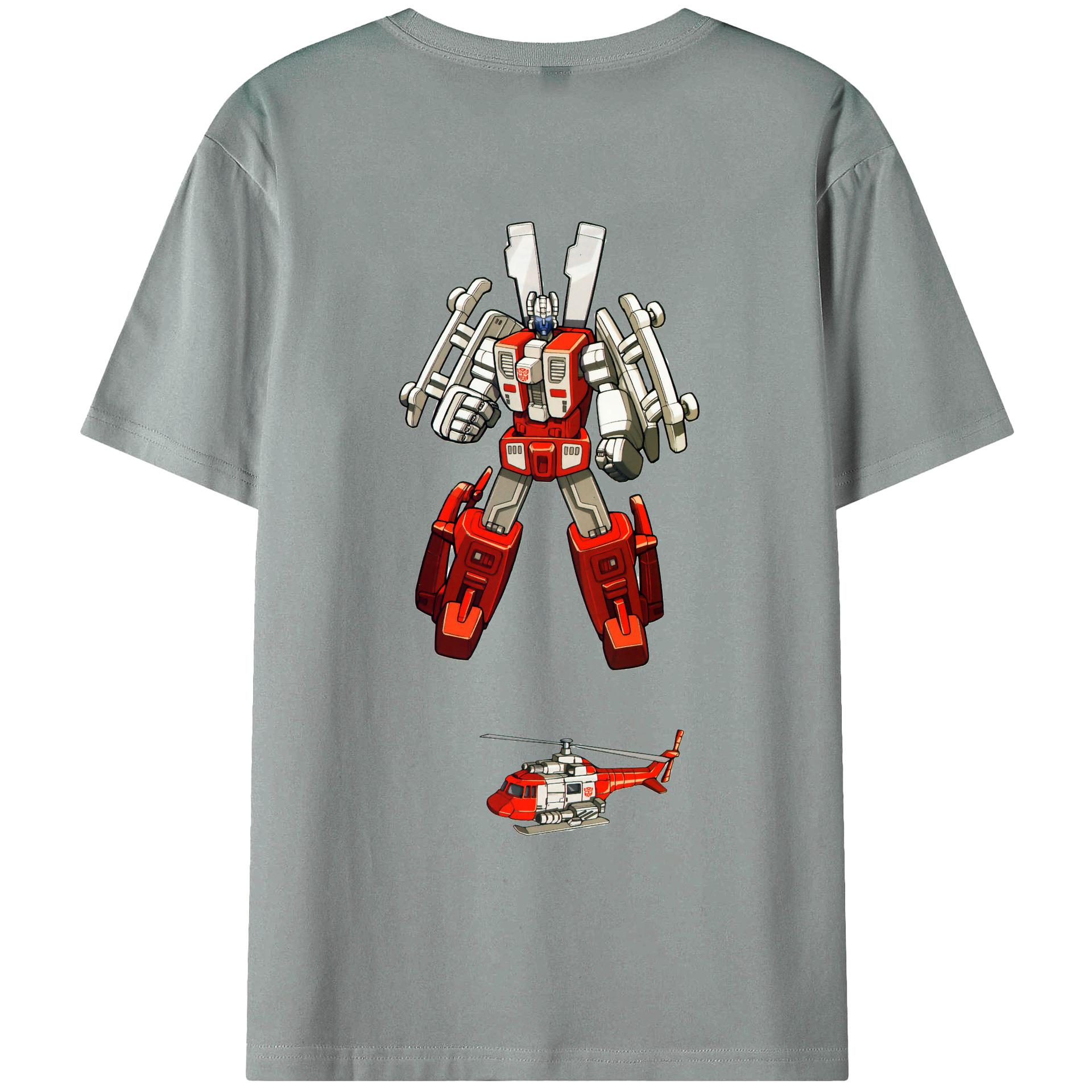 （画像用）  綿100％ メンズ半袖Tシャツ（バックプリント） 通気性